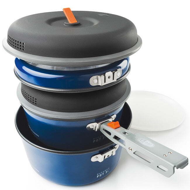 GSI Outdoors Bugaboo Ceramic Base Camper готварски комплект съдове Medium 2+3 l