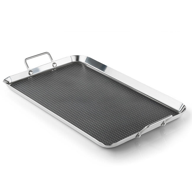 GSI Outdoors Gourmet Griddle кемпингски тиган от неръждаема стомана