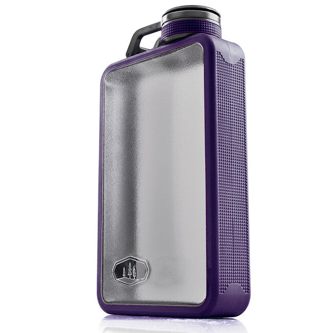 GSI Outdoors Boulder Flask плоска бутилка 177 ml, лилава