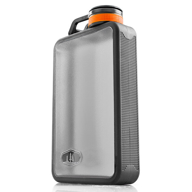 GSI Outdoors Boulder Flask плоска бутилка 295 ml, графит