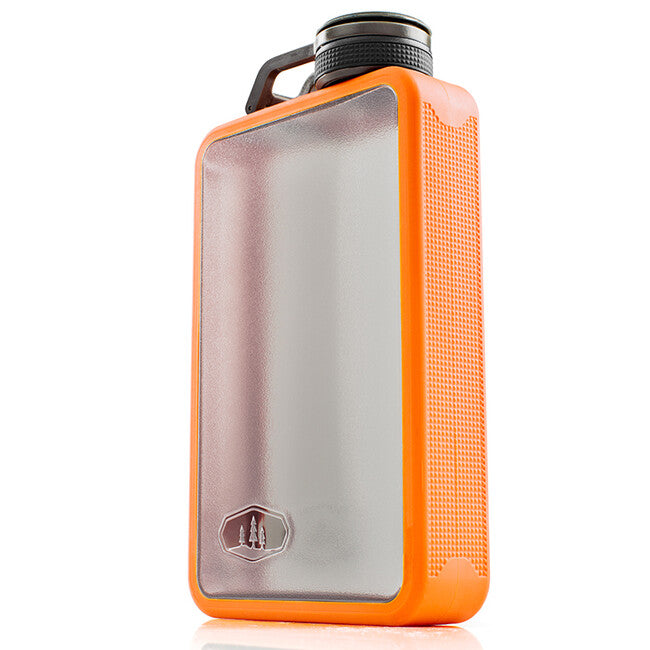 GSI Outdoors Boulder Flask плоска бутилка 295 ml, оранжева