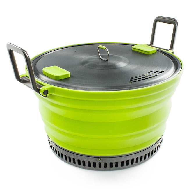 GSI Outdoors Escape HS сгъваемо канче 3 l Pot, зелено