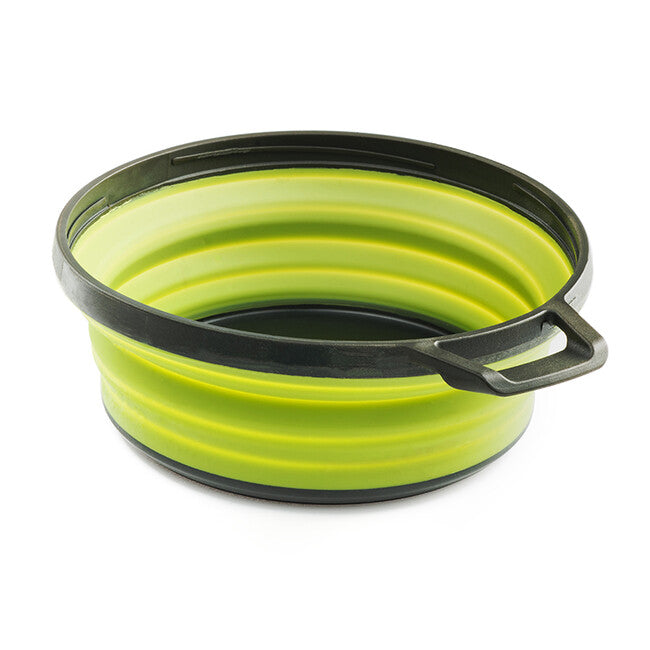 GSI Outdoors Escape Bowl сгъваема купа с дръжка 650 ml, зелена