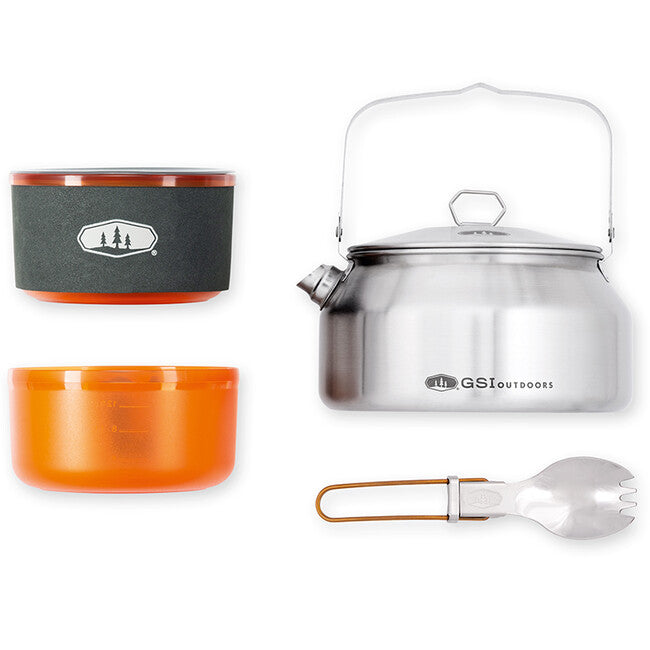 GSI Outdoors Glacier Ketalist готварски комплект за една личност, 1 l