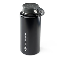 GSI Outdoors Microlite 1000 Twist термична бутилка 1 л, черна