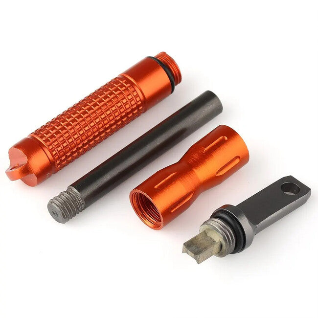 DRAGOWA Tactical Redflame джобен водоустойчив огниво магнезиево, оранжево