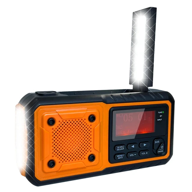 Liber Montis Sonus многофункционно радио DAB/DAB+ FM с Bluetooth 5.1 и SOS функция