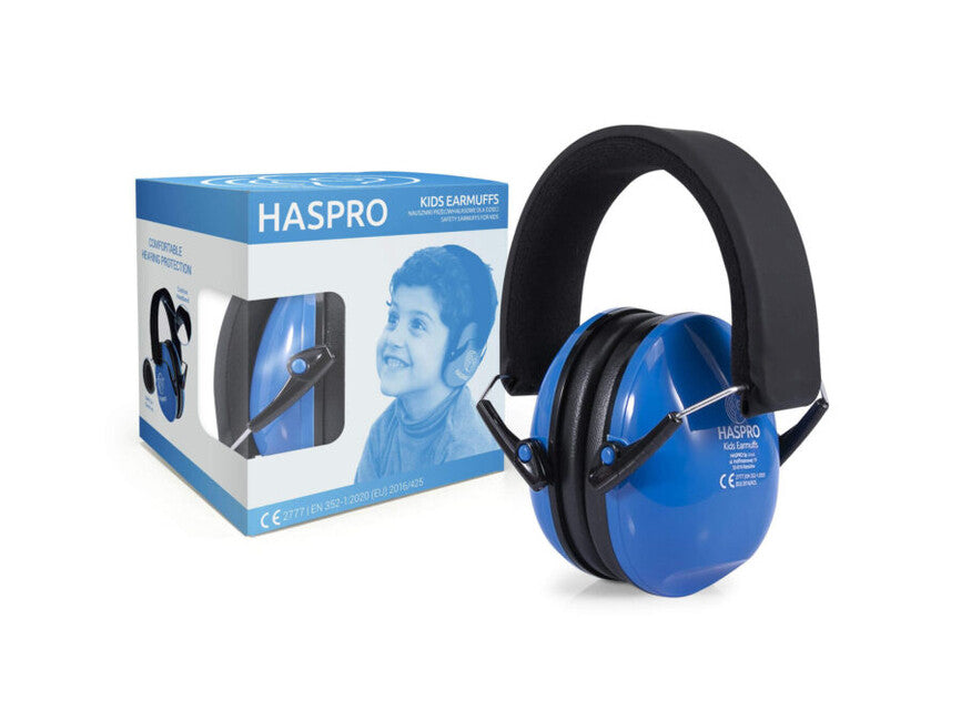 Haspro Kids Earmuffs защитни слушалки 4+, синя