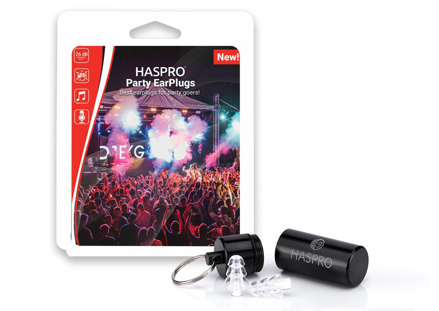 HASPRO чаши за партита със щепселчета за уши
