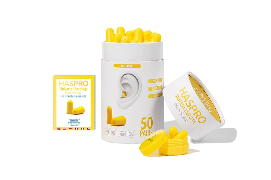HASPRO TUBE50 тапи за уши, жълти
