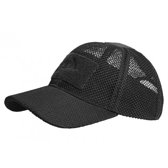 Helikon-Tex Mesh мрежеста тактическа шапка със сълнцезащита, черна