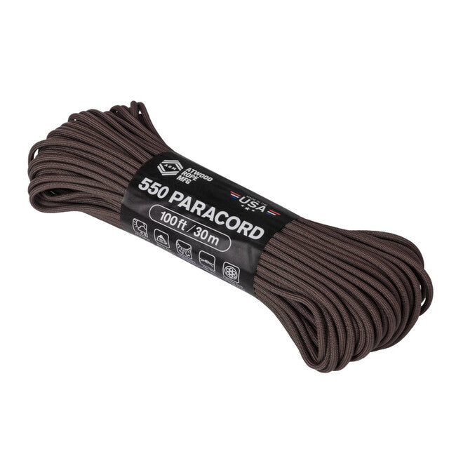 Helikon-Tex 550 Paracord, кафяв (100 стопа)