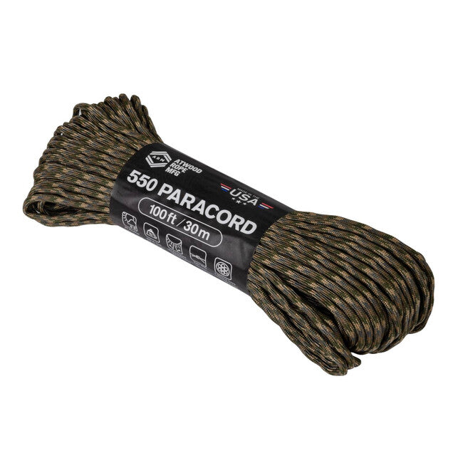 Helikon-Tex 550 Paracord, M Camouflage (100 фута)