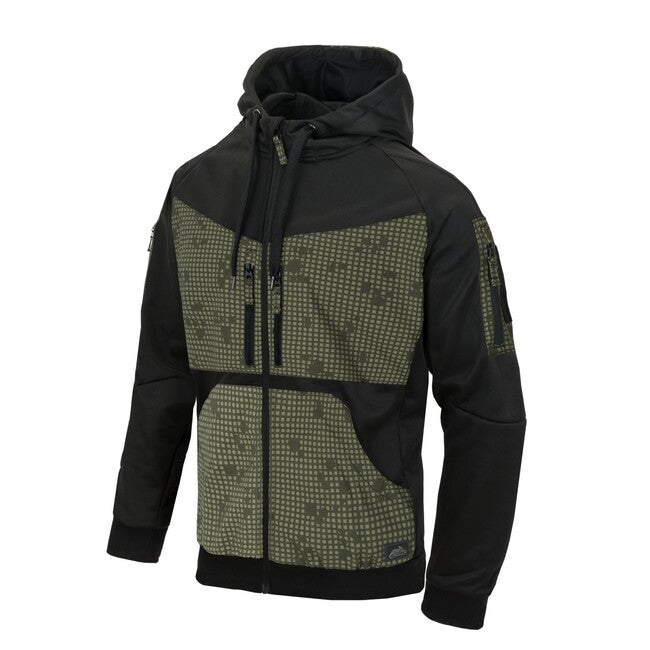 Helikon-Tex ROGUE HOODIE яке, черно/пустинен нощен camo