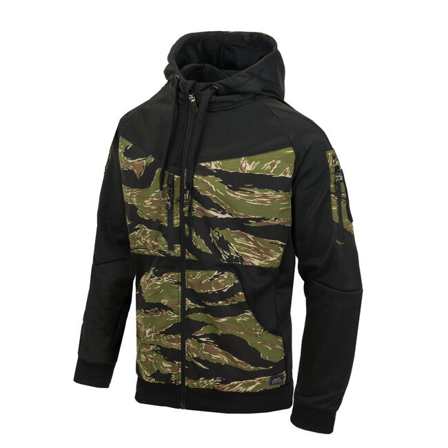 Helikon-Tex ROGUE HOODIE яке, черно/тигрова шарка