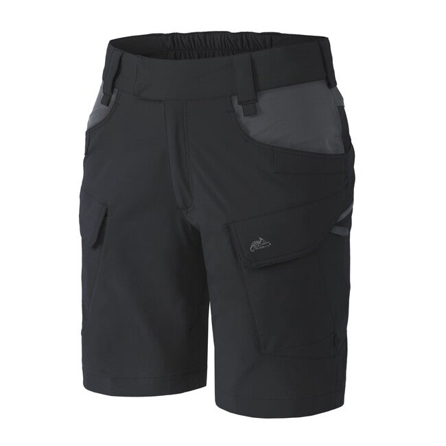 Helikon-Tex OTP 8,5" дамски къси панталони, черно / сенчесто сиво