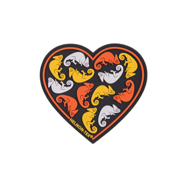 Helikon-Tex "Heart" нашивка PVC, черна