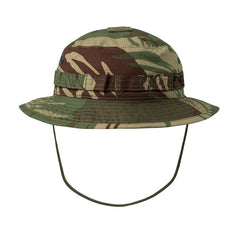 Checking my glossary: ušianka is in specific type (winter hat with flaps). For in general boonie hat, the appropriate Slovenian word is "klobuk" (general hat) but in tactical context
