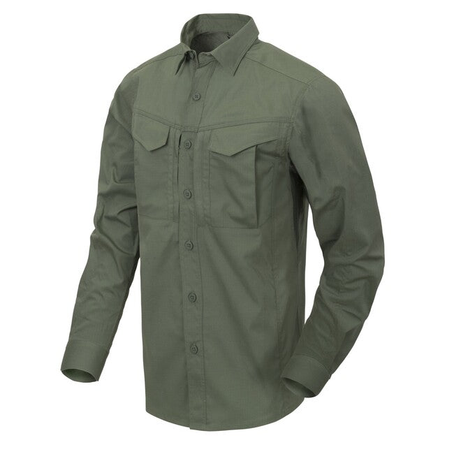 Helikon-Tex DEFENDER Mk2 риза с дълъг ръкав PolyCotton Ripstop, маслинено зелена