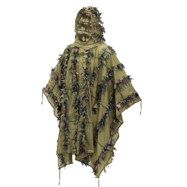 Helikon-Tex LEAF GHILLIE пончо, US Woodland