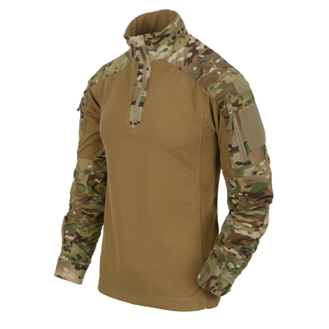 Helikon-Tex MCDU Combat Shirt потник тактически NyCo Ripstop, мултикам/койот
