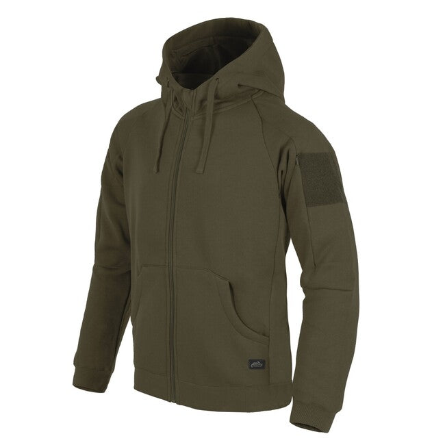 Helikon-Tex градска суитшърт тактическа FullZip, зелена