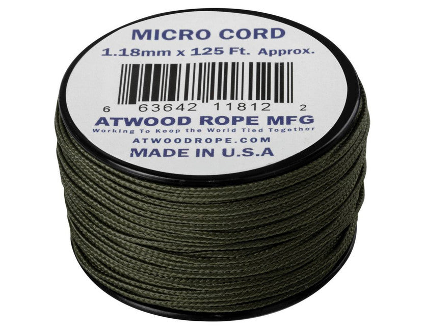 Helikon-Tex Micro Cord 125FT парашутна шнура, маслинено drab, 37,5 метра