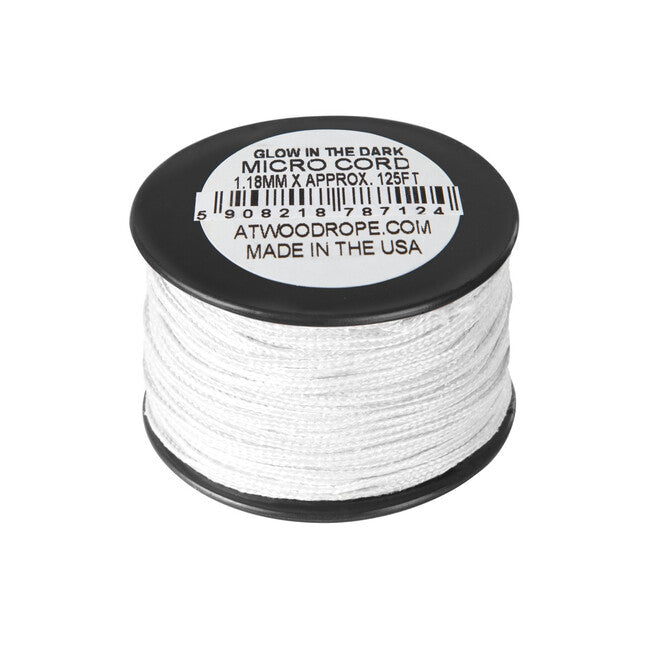Helikon-Tex Micro Uber Glow Cord 1,18 mm (125 фута), бял