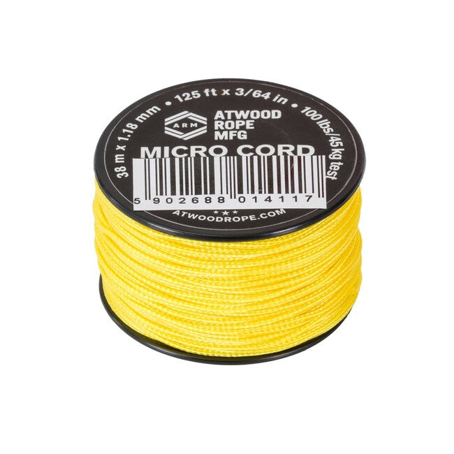 Helikon-Tex Микро кабел (125 стопа), жълт