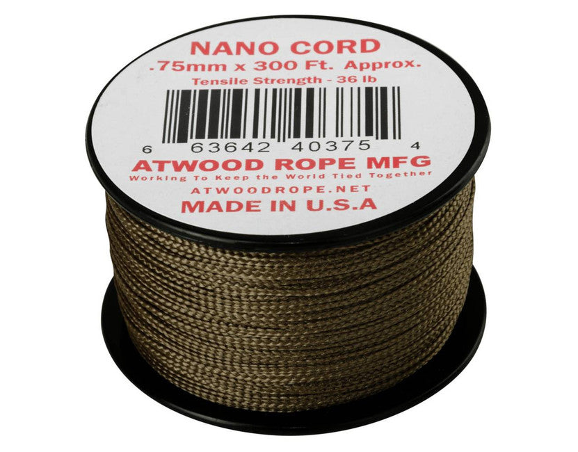 Helikon-Tex Nano Cord парашутна шнура 300FT, 91 метров, койот