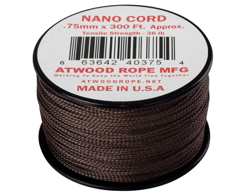 Helikon-Tex Nano Cord падахутна шнура 300FT, 91 метра, кафява
