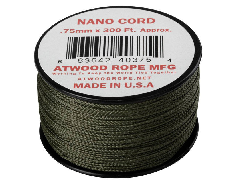 Helikon-Tex Nano Cord падащна шнура 300FT, маслинено drab, 91 метра