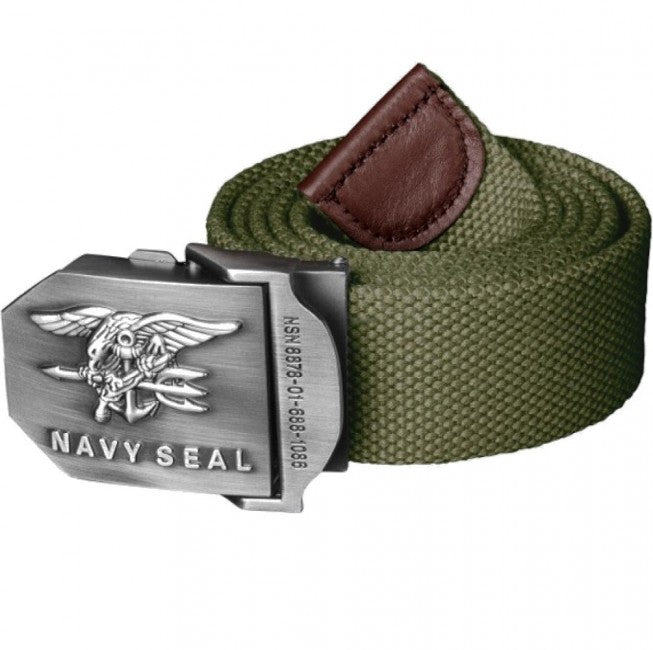 Helikon-Tex тъмносиньо Seal колан с метална тока 4cm, маслинен