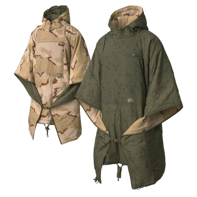 Helikon-Tex SWAGMAN ROLL двустранно пончо - Desert Night Camo / US