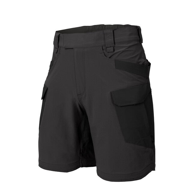 Helikon-Tex OTS 8.5" шорти VersaStretch тактически външни Versa Stretch Lite, Ash сиво / черно