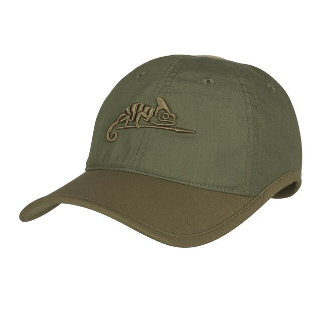 Helikon-Tex шапка PolyCotton Ripstop с лого, маслинено зелено / Adaptive