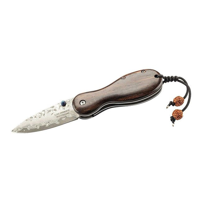 Herbertz едноръчен джобен нож за джентълмени Tagayasan 6,5cm, дърво