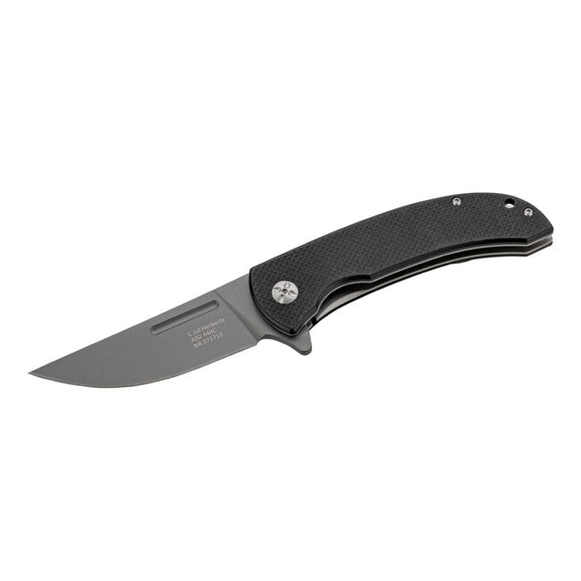 Herbertz джобен нож с единична ръка G10, черен, 8,7cm