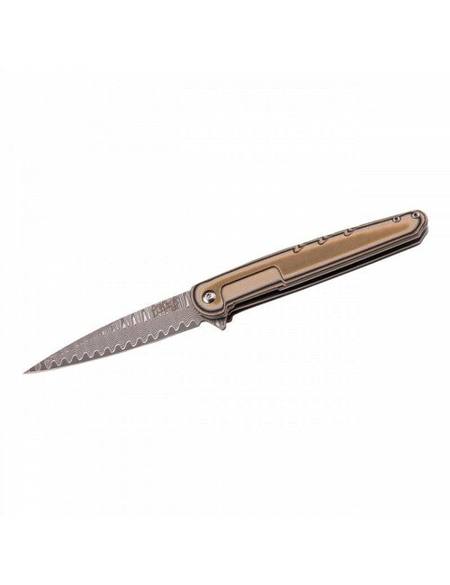 Herbertz Selektion Damast Spike джобен нож с един клин, дамаск, G10, 9,5cm