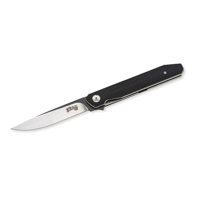 Herbertz Selektion джобен нож с една ръка, черна G10, 10,5cm
