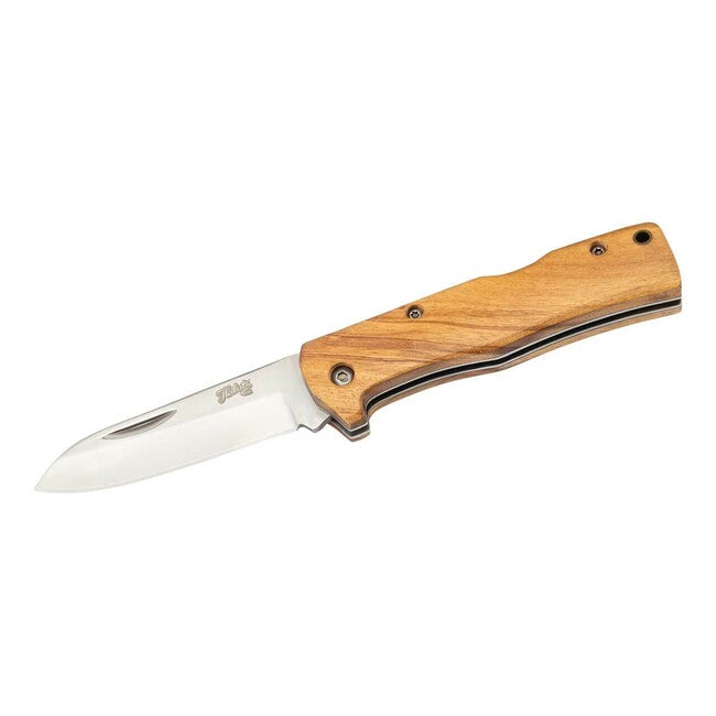 Herbertz Taschenme джобен нож Olivenholz 9cm дърво, 6,9 см