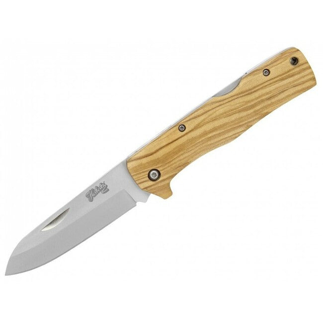 Herbertz джобен нож Taschenme Olivenholz 9cm дърво