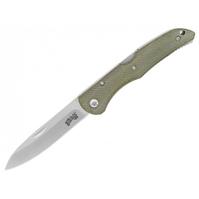 Herbertz Micarta джобен нож Taschenmesser 9cm, зелена -53026