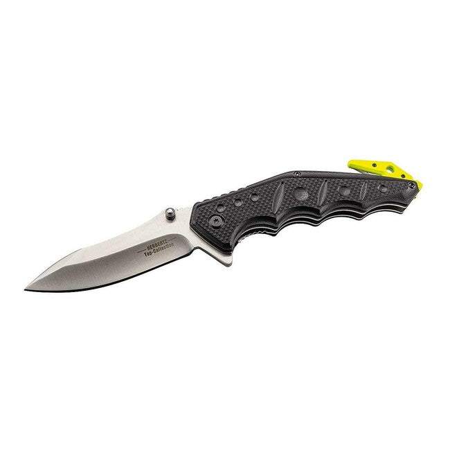 Herbertz TOP-Collection еднорък спасителен нож 8,5cm, черен, G10