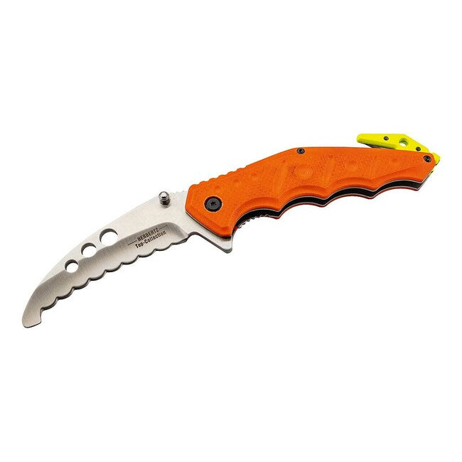 Herbertz TOP-Collection едноръчен спасителен нож G10, оранжев, 8,7cm