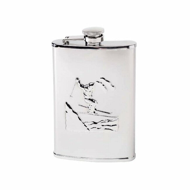 Herbertz джобна манерка от неръждаема стомана, 237ml, скиор