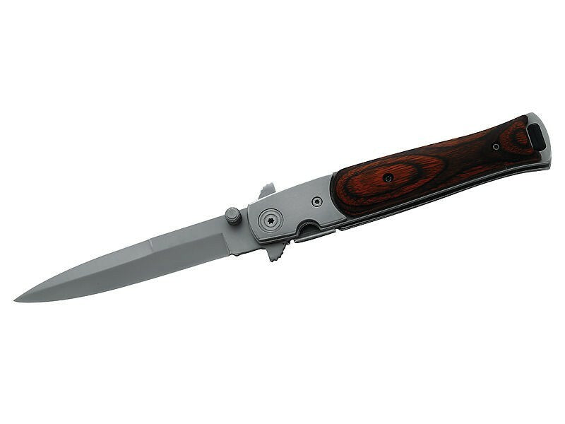 Herbertz джобен нож, 10 cm, дърво Pakka