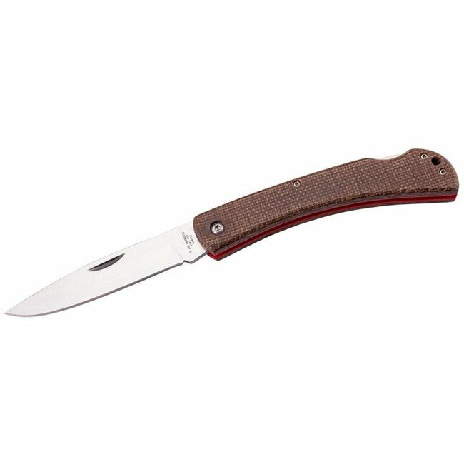 Herbertz джобен нож 10cm, Micarta кафява