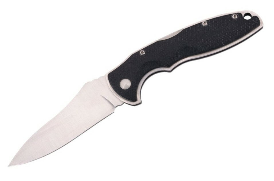 Herbertz джобен нож, черен, G10, 8 см
