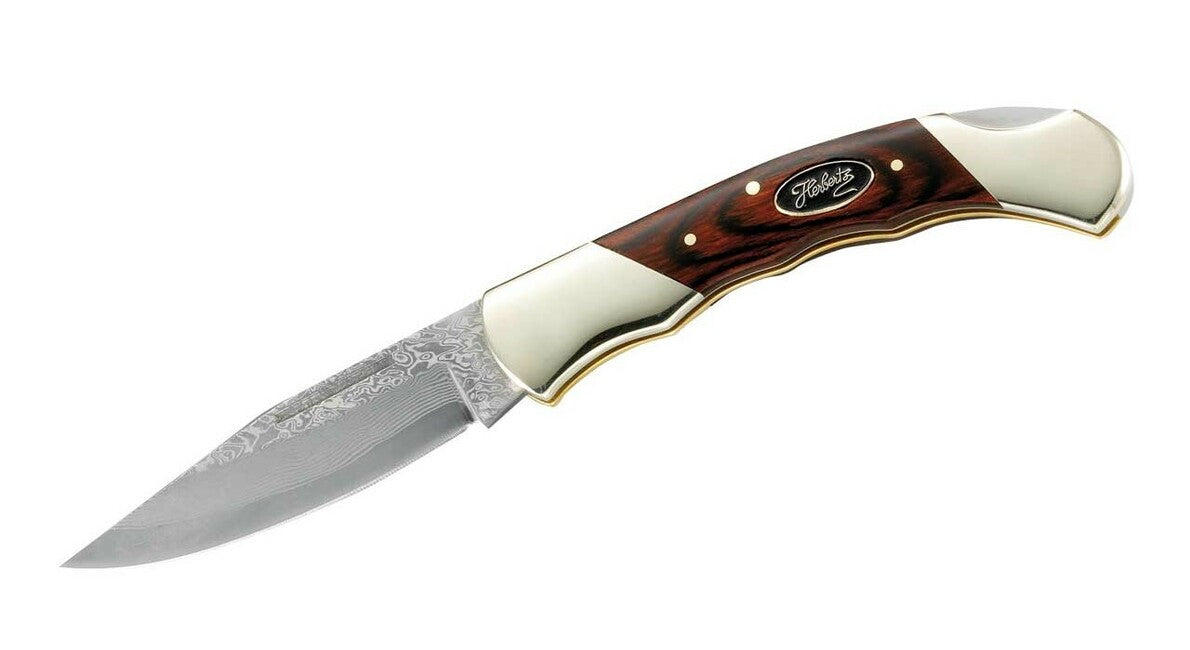 Herbertz джобен нож, дърво Pakka, 8,6 cm